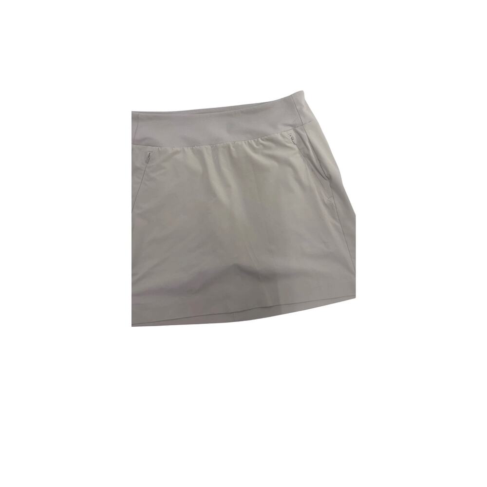Athleta Soho Skort Size 8 Tan Golf Tennis Pickleball Athletic Skirt - Picture 2 of 6